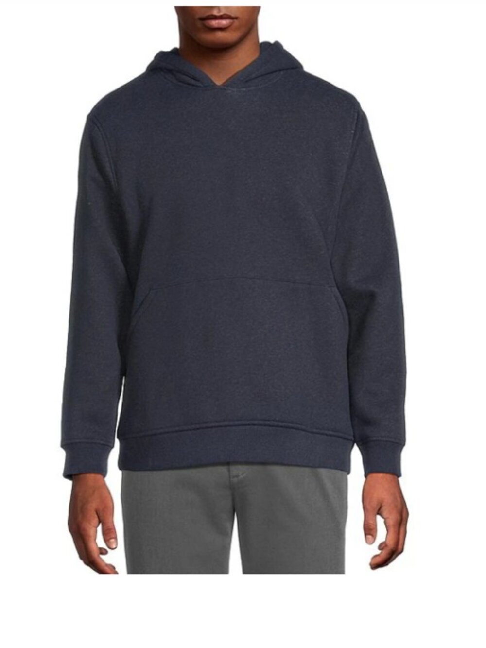 Roundtree & Yorke Long Sleeve Solid Sweatshirt Hoodie